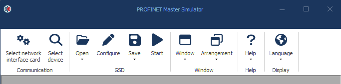 Start PROFINET communication